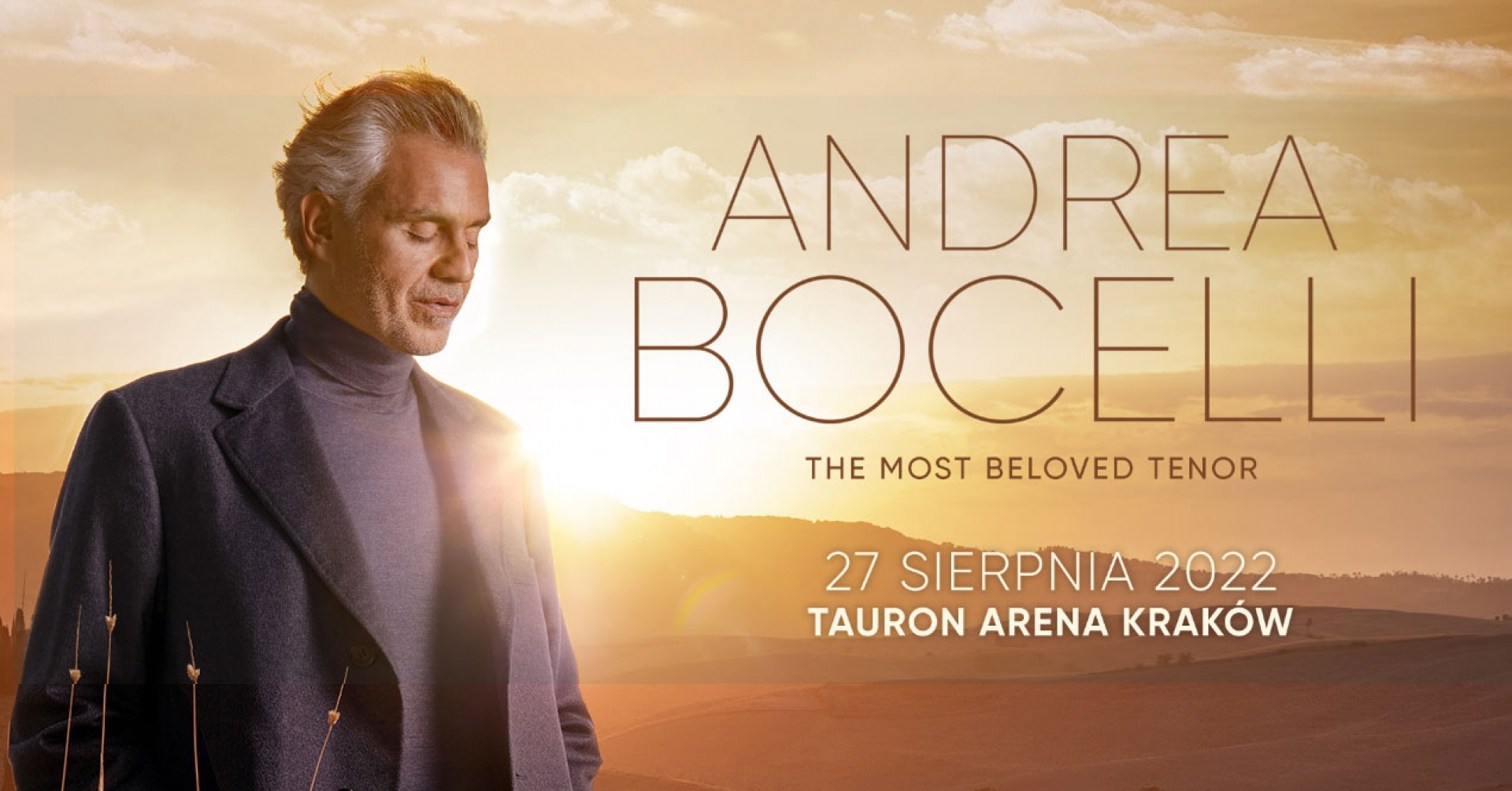 27.08.2022 – Andrea Bocelli, Krakow, Poland