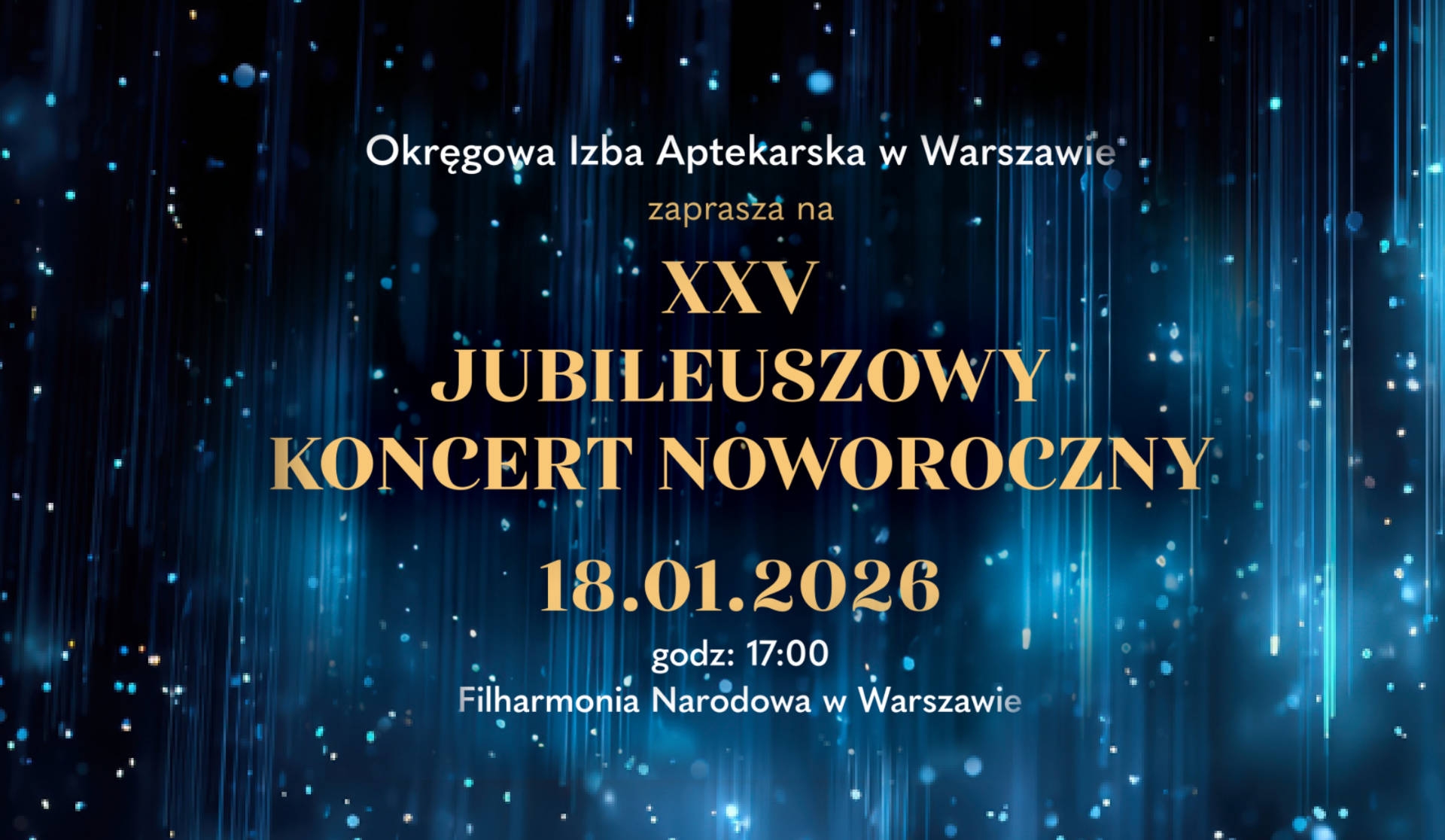 18.01.2026 &ndash; 25th Anniversary New Year&rsquo;s Pharmacists&rsquo; Concert