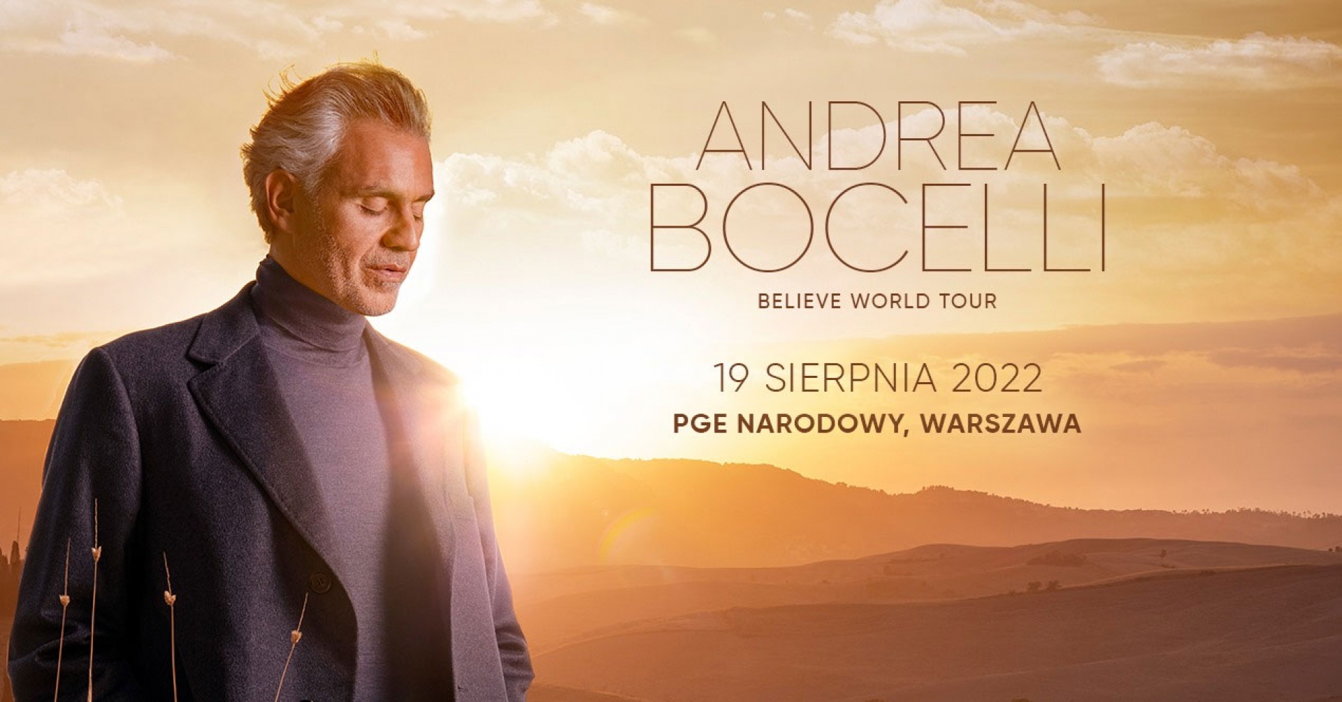 19.08.2022 – Andrea Bocelli, Warsaw, Poland
