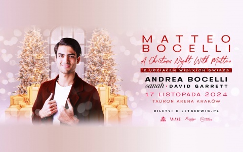 17.11. 2024 – A Christmas Night With Matteo, KRAKÓW