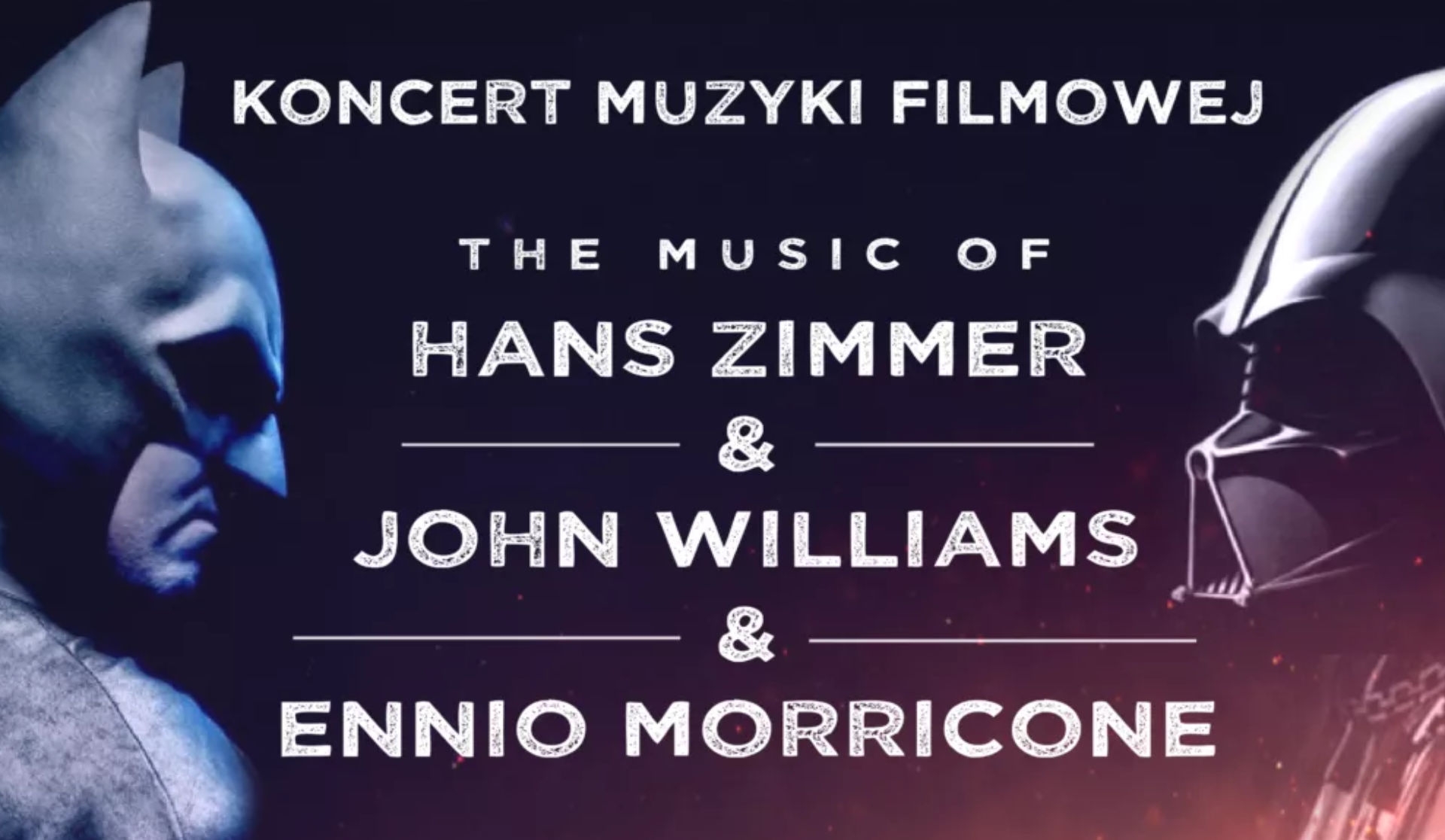 04.10.2022 – The music of Hans Zimmer & John Williams, and Ennio Moriccone