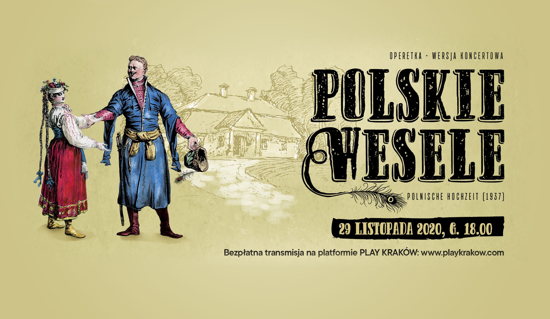 29.11.2020 – Polskie wesele w ICE Kraków! –  Koncert ONLINE