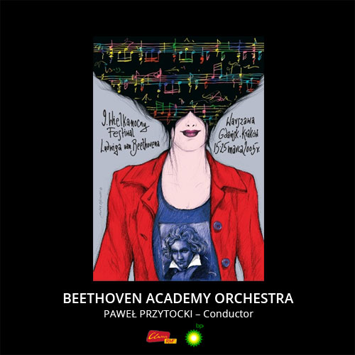 Okładka płyty pod tytułem Dziewiąty Wielkanocny Festiwal Beethovenowski