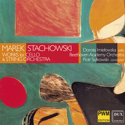 Okładka płyty "Marek Stachowski Works For Cello and String Orchestra"