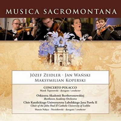 Okładka płyty "Musica Sacromontana" część druga