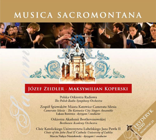 Okładka płyty "Musica Sacromontana" część trzecia